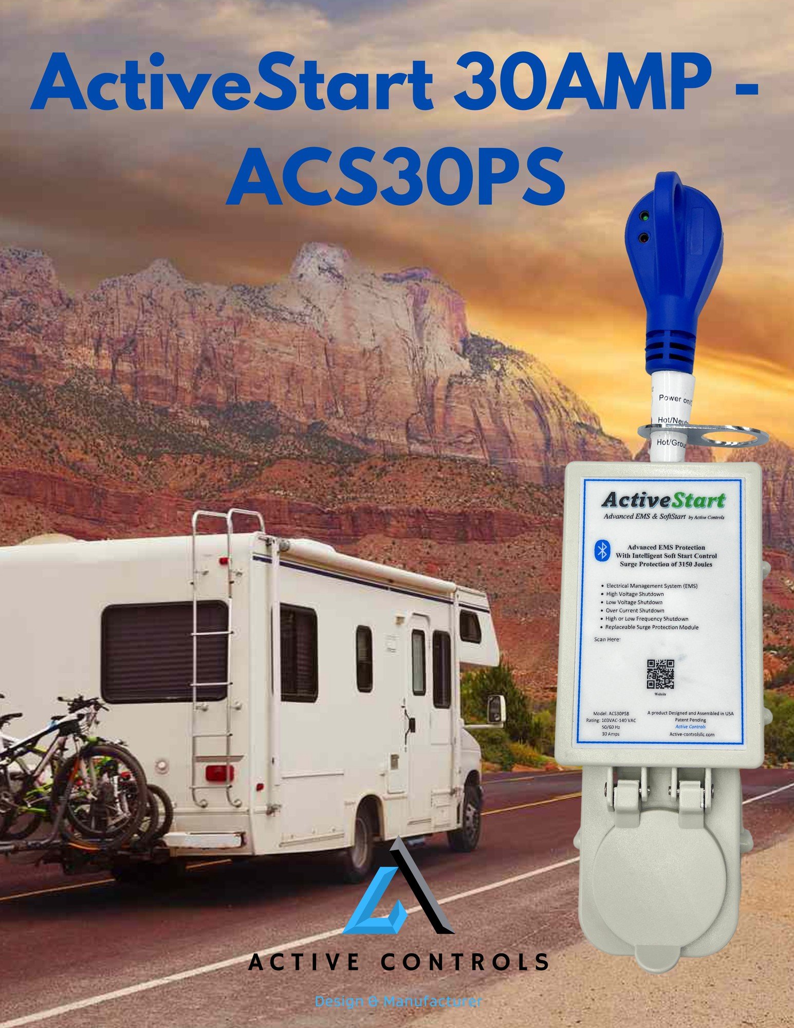 ActiveStart SoftStart 30 Amp Soft Starter with Surge ACS30PS