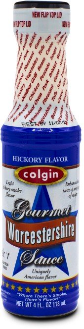 Colgin Hickory Worcestershire Sauce, 4 oz, 12 Pack