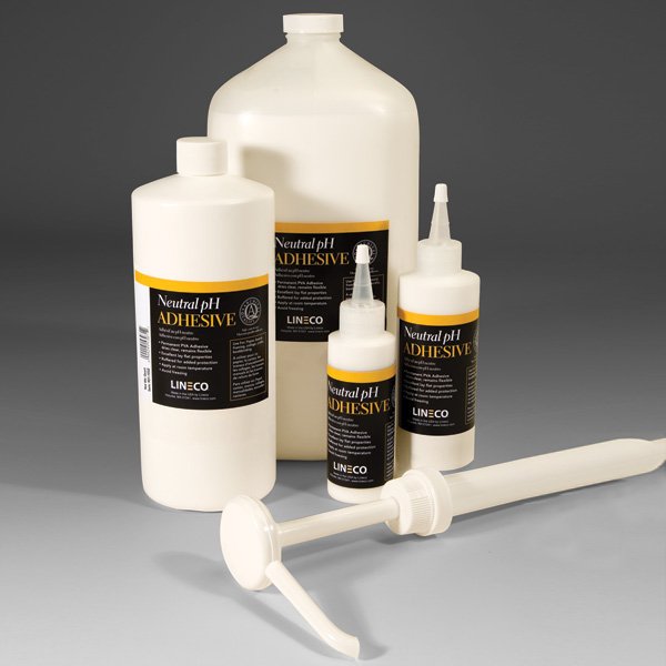 LineCo Neutral pH Adhesive, 8 oz Dispenser Bottle