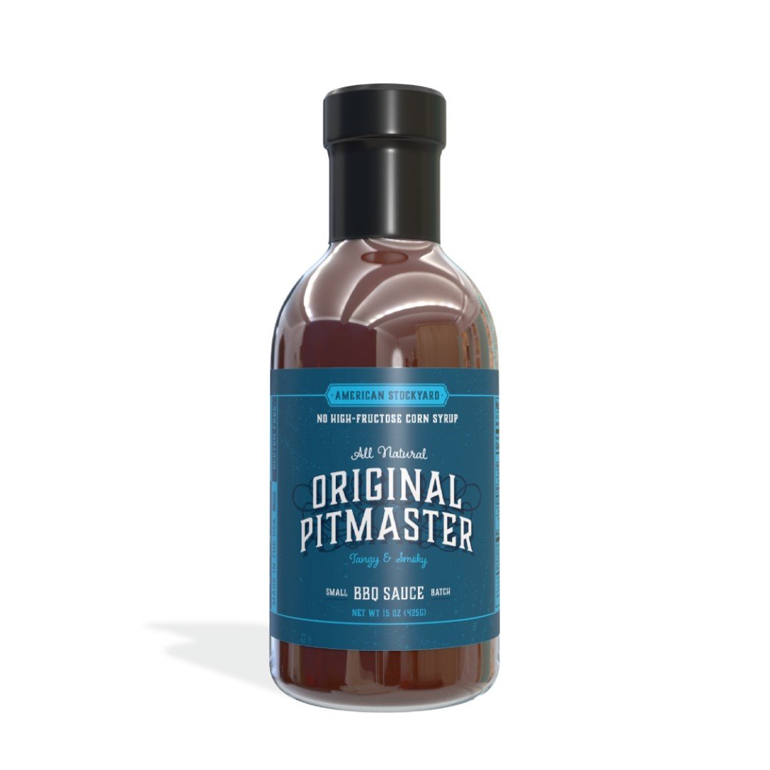American Stockyard Original Pitmaster BBQ Sauce, 15.5 oz