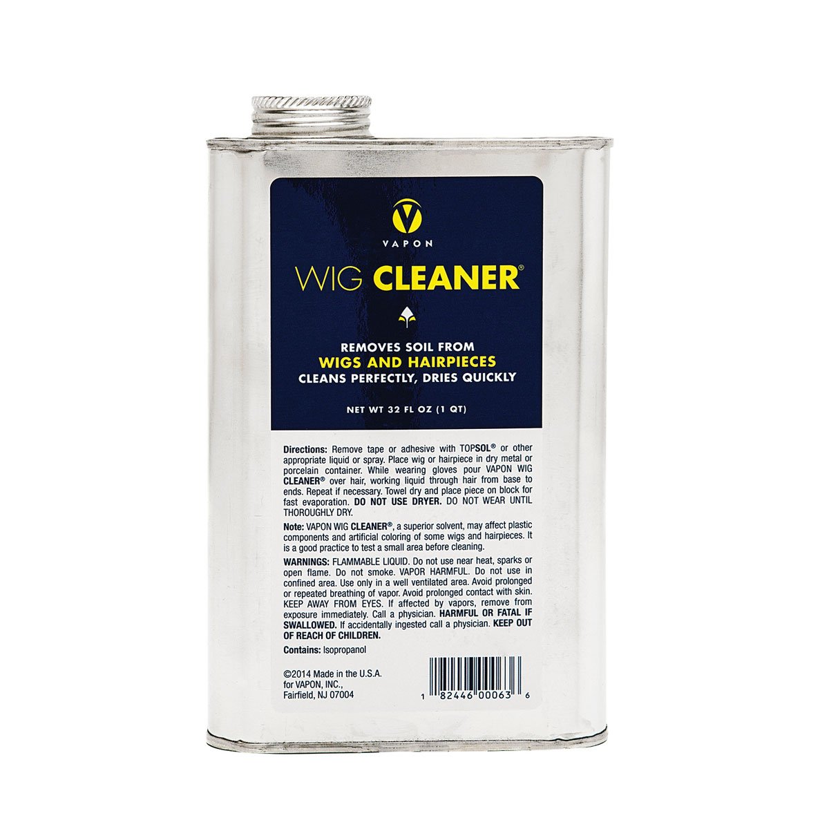 Vapon Wig Cleaner for Natural Hairpieces, 32 fl oz (VQ)