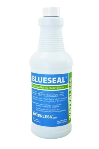 Waterless BlueSeal Urinal Trap Seal Liquid #1114, 1 Quart