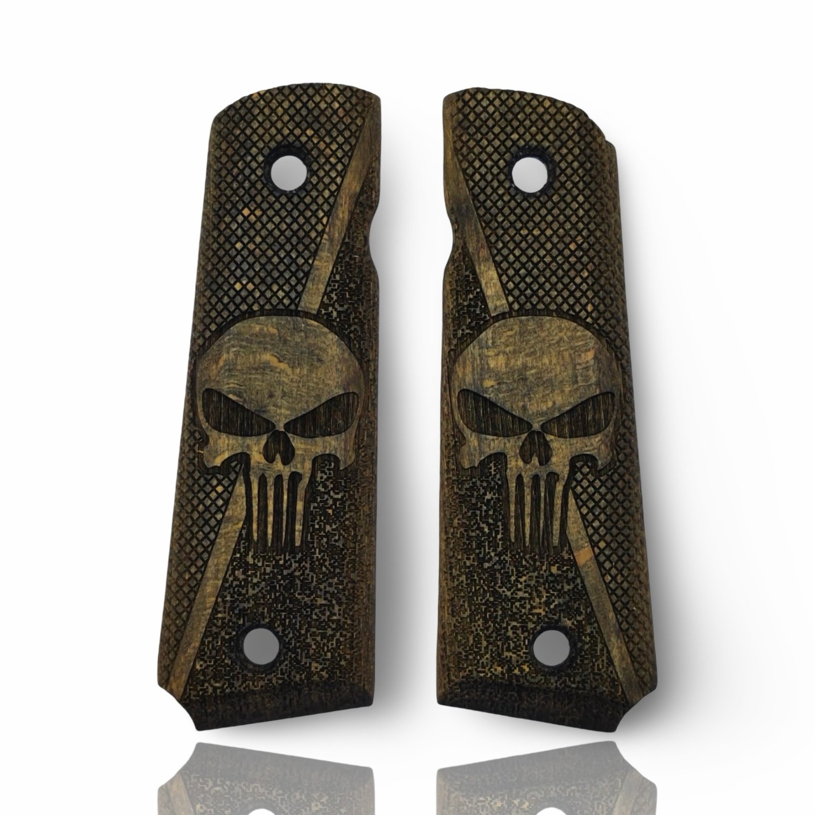 ZIB Grips Wooden Series Walnut Pistol Grips for Colt 1911