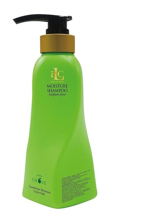 ELC Pure Olove Moisturizing Shampoo 33oz 1liter. Sulfate Free Color Safe Shampoo Moisturizes, Nourishes, Balances &amp; Repairs, Dry, Keratin Smoothing Treated, Multi Textured Hair.