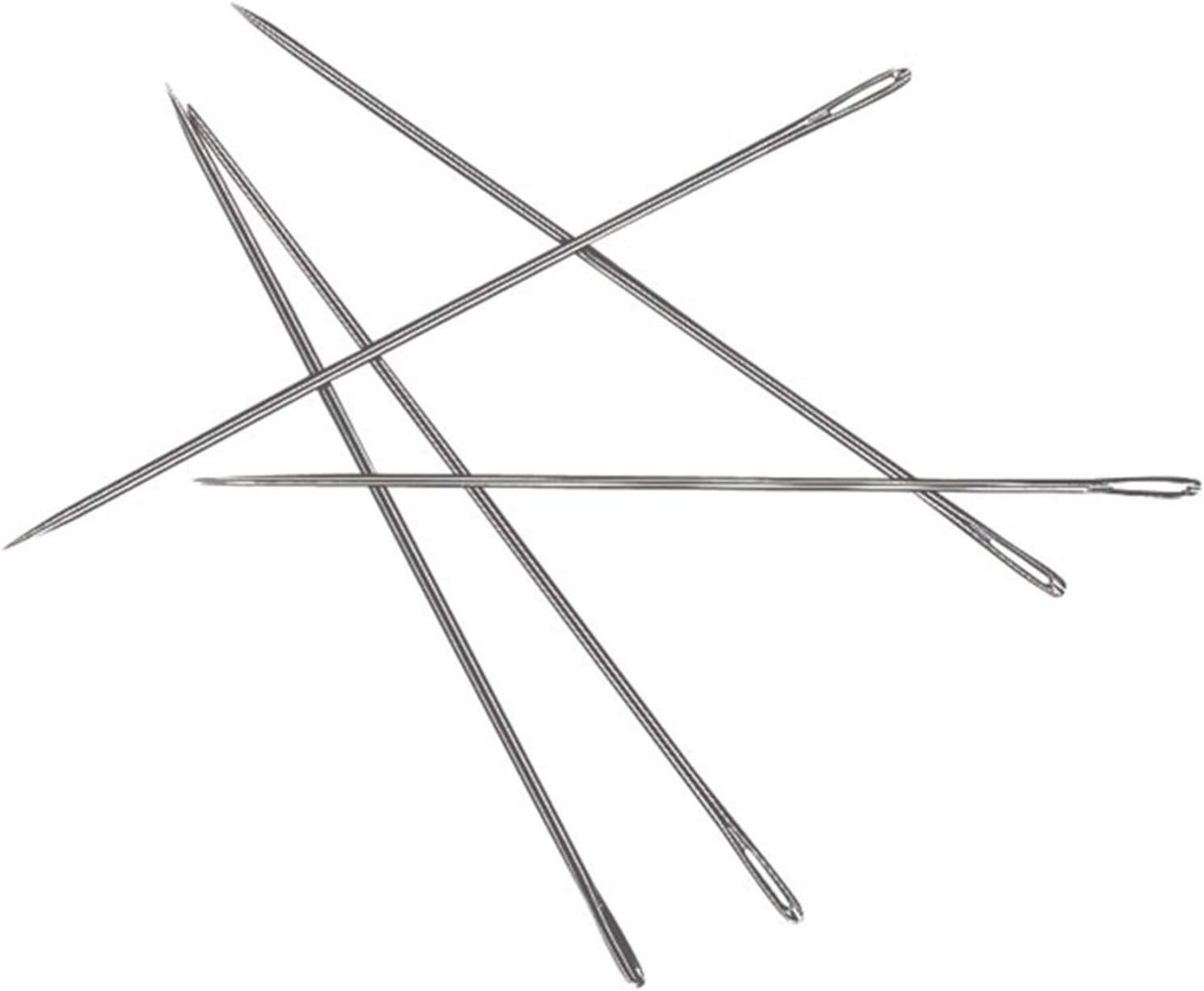 Lineco Book Binding Stainless Steel Needles, Ideally for Sewing Books and Slightly Blunt Point to Reduce Snagging, Perfect Length (Pack of 1)