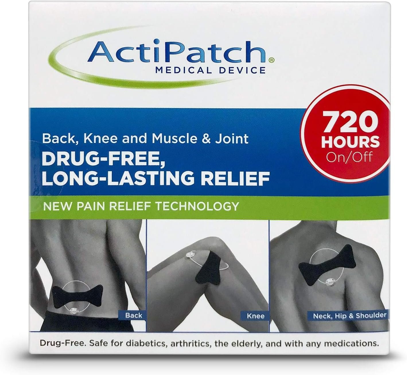 Actipatch All-in-One, Back Knee Muscle &amp; Joint Therapy Device.